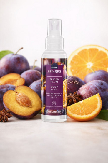 Парфюмированный спрей для тела «Пряная слива»