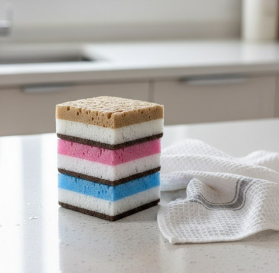 Набор губок для мытья посуды