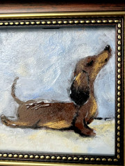 Миниатюрная картина в раме - Фото 1