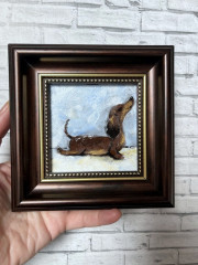 Миниатюрная картина в раме - Фото 4