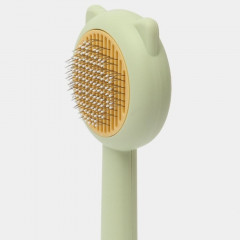 Расческа-пуходерка для кошек и собак с механизмом очистки - Фото 2