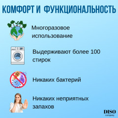 Комплект салфеток для уборки «Blue» - Фото 4