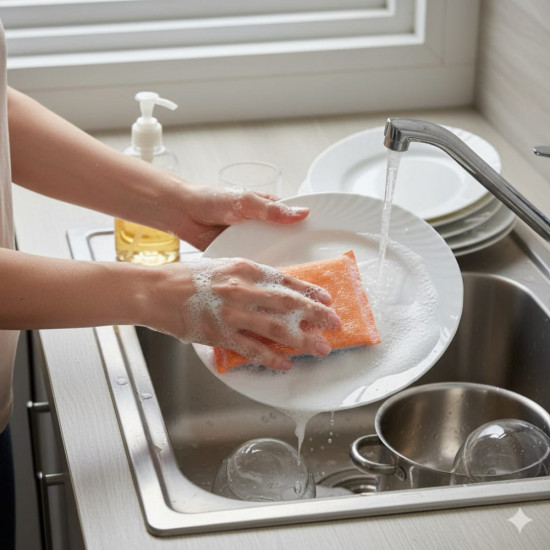 Набор губок для мытья посуды