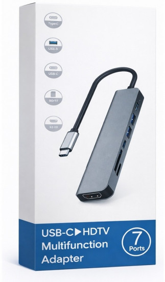Универсальный адаптер USB‑C 7‑в‑1