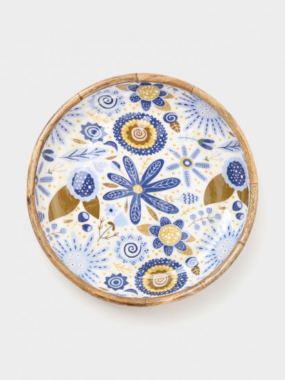 Блюдо «Васильки»