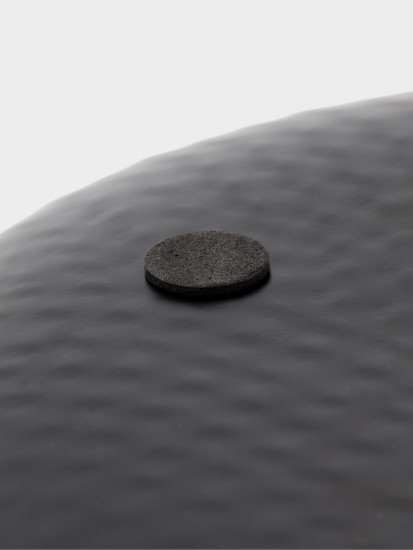 Блюдо сервировочное круглое «Чёрные каллы»