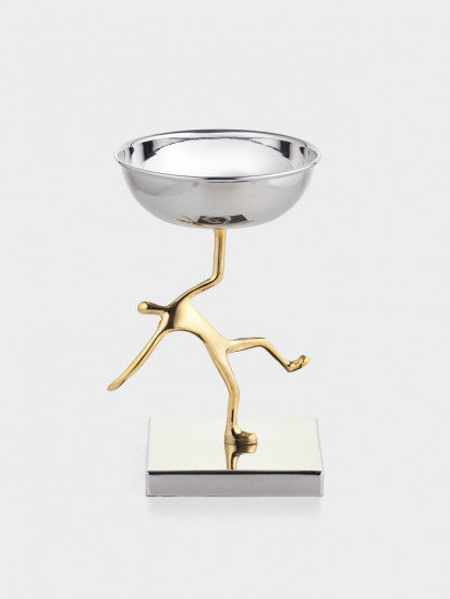 Блюдо сервировочное на подставке «Человек»