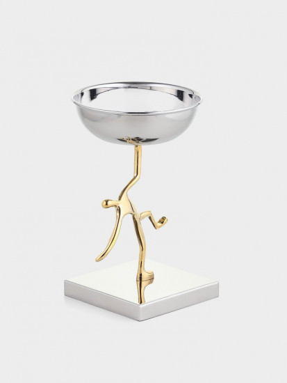 Блюдо сервировочное на подставке «Человек»