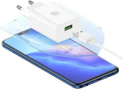 Комплект СЗУ SJ99 SC Series 3A 18W QC3.0 1xUSB порт + кабель Type-C - Фото 1