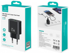 СЗУ CC315 T65 CC315TC01 25W PD USB+Type-C порты - Фото 4