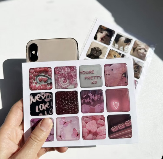 Набор стикеров 3D