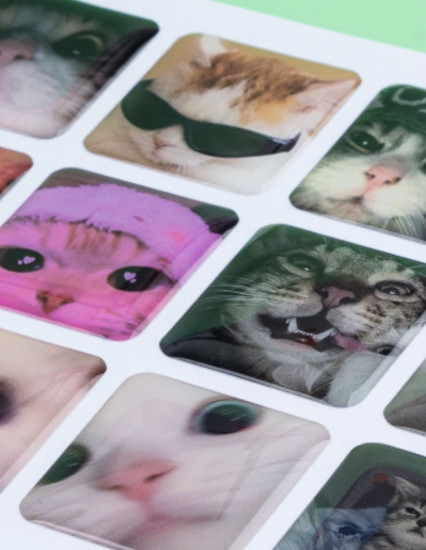 Набор стикеров 3D