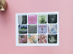 Набор стикеров 3D - Фото 1