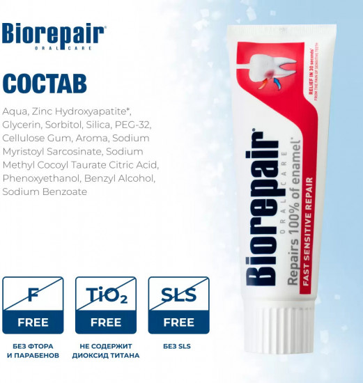 Зубная паста «Fast Sensitive»