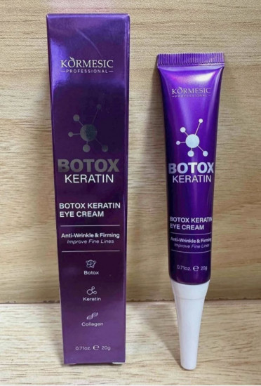 Антивозрастной крем для кожи вокруг глаз «Botox Keratin Eye Cream»