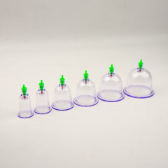 Набор вакуумных банок для массажа с насосом - Фото 3