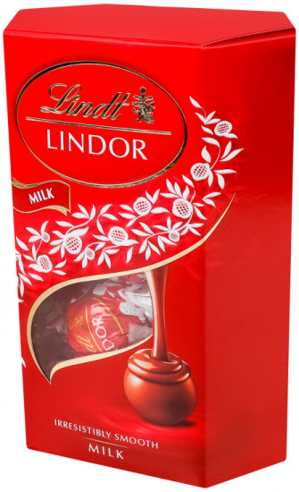 Набор конфет из молочного шоколада с тающей начинкой