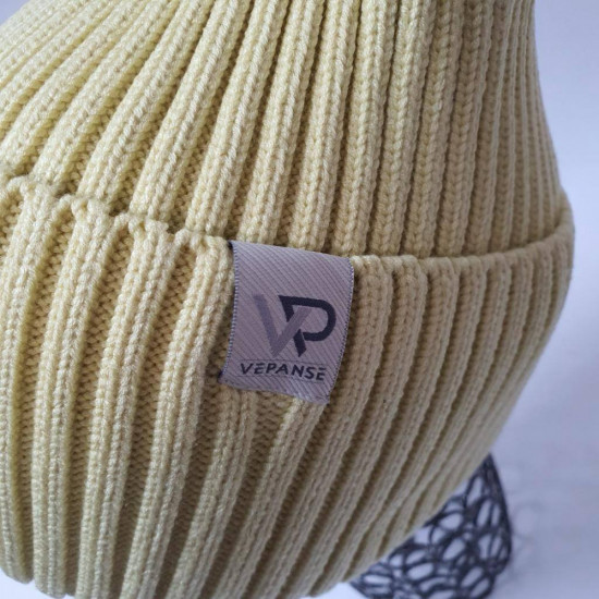 Шапка женская с отворотом «Индия»