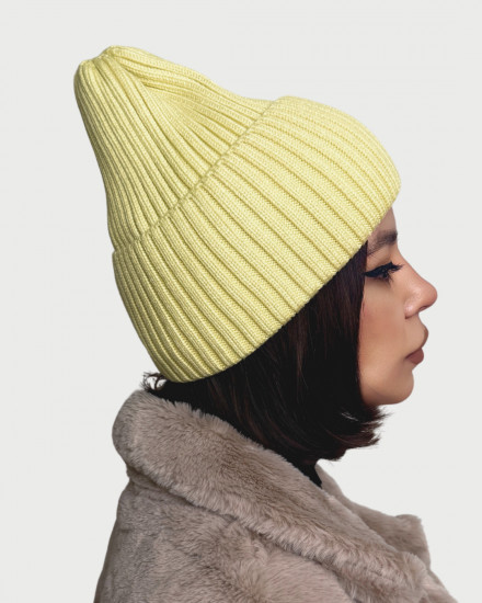 Шапка женская с отворотом «Индия»