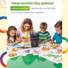 Акриловые маркеры с блестками - Фото 5