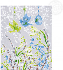 Набор полотенец из рогожки «Пасха» - Фото 3