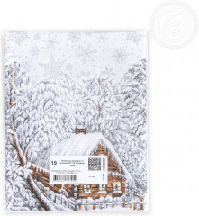 Полотенце кухонное из рогожки «Студеная пора» - Фото 3