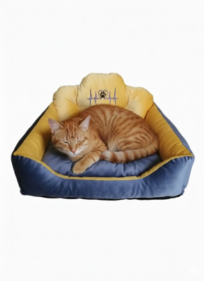 Лежанка «Лапка в пульсе»