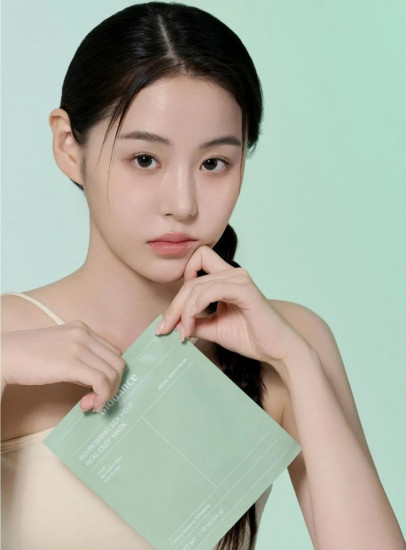 Успокаивающая гидрогелевая маска с водорослями «Refreshing Sea Kelp Real Deep Mask»