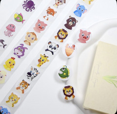 Набор наклеек в рулоне «Животные» - Фото 2