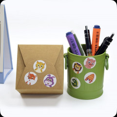 Набор наклеек в рулоне «Животные» - Фото 4