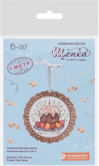 Набор для вышивания на деревянной основе «Кулич пасхальный» - Фото 3