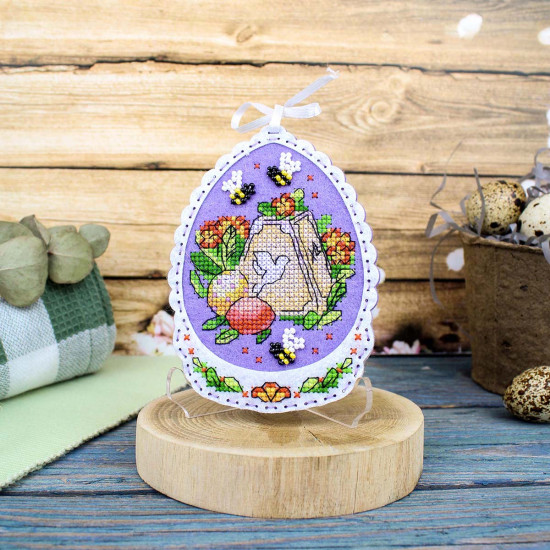 Набор для вышивания на фетре «Светлая пасха»