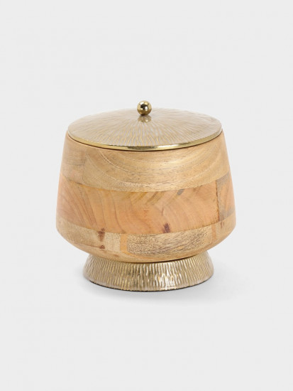 Конфетница с крышкой «Грильяж»