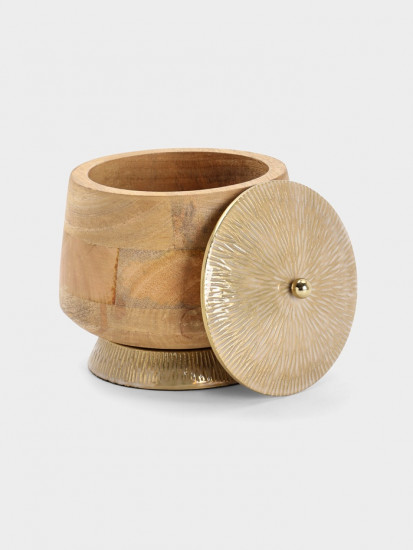 Конфетница с крышкой «Грильяж»