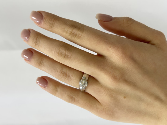 Кольцо из серебра