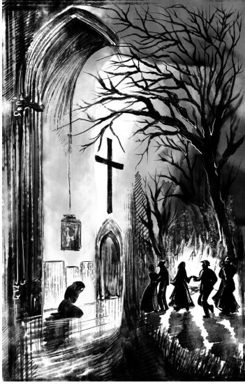 Монах и дочь палача. Рассказы и притчи. Иллюстрированное издание с закладкой ляссе