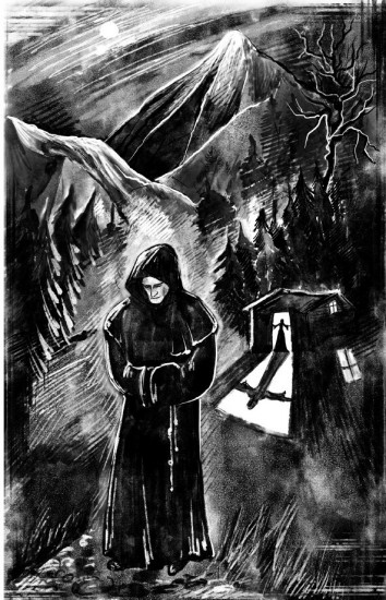 Монах и дочь палача. Рассказы и притчи. Иллюстрированное издание с закладкой ляссе