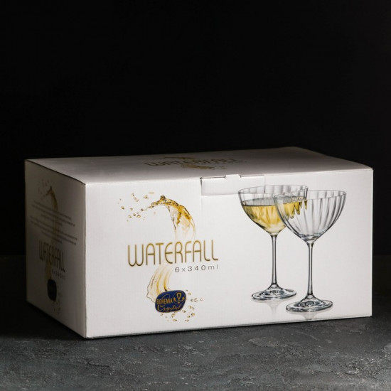 Набор креманок из хрустального стекла «Виола»