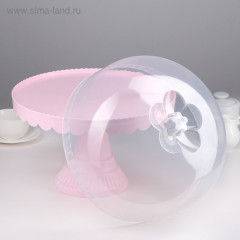 Подставка для торта и капкейков с крышкой - Фото 3