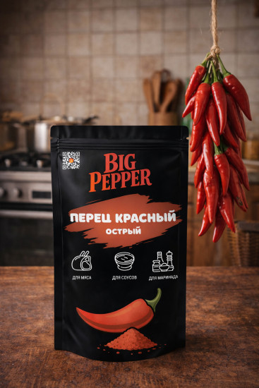 Перец красный острый молотый