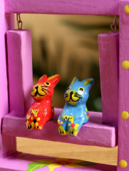 Сувенир «Зайки на качелях» - Фото 5