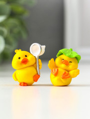 Набор фигурок «Цыплята и хобби» - Фото 1