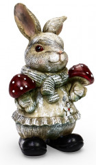 Фигура «Зайка с грибами» - Фото 2