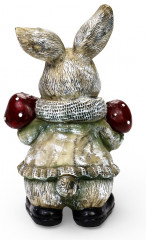 Фигура «Зайка с грибами» - Фото 5