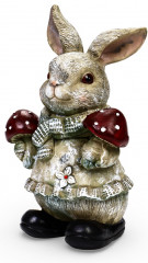 Фигура «Зайка с грибами» - Фото 7