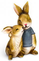 Фигура «Заяц с дочкой» - Фото 2