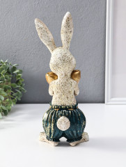 Фигура «Зайчик с золотым яичком» - Фото 3