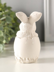 Фигурка «Заяц пасхальный с букетом» - Фото 2