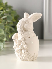 Фигурка «Заяц пасхальный с букетом» - Фото 3