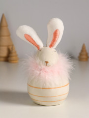 Фигурка «Зайчик с пухом - Фото 1